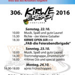 Programm Kirwepark 2016