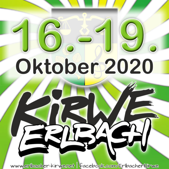Ankündigung Erlbacher Kirwe 2020
